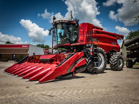 case ih 1640 combine feeder house valve stack leaking